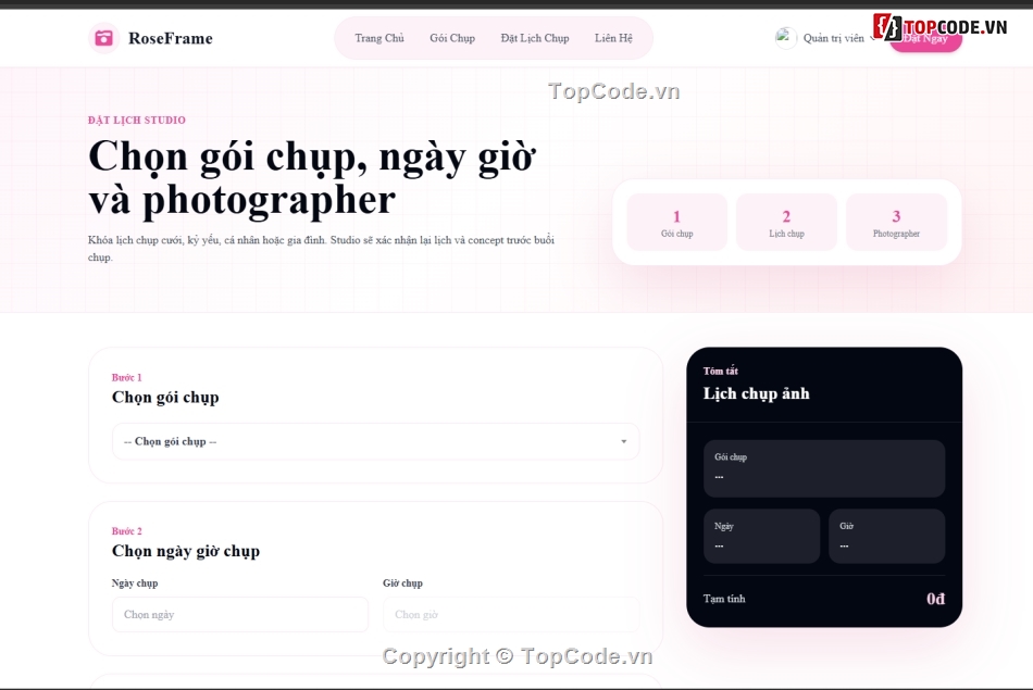 Photo Studio,source code      database,king
